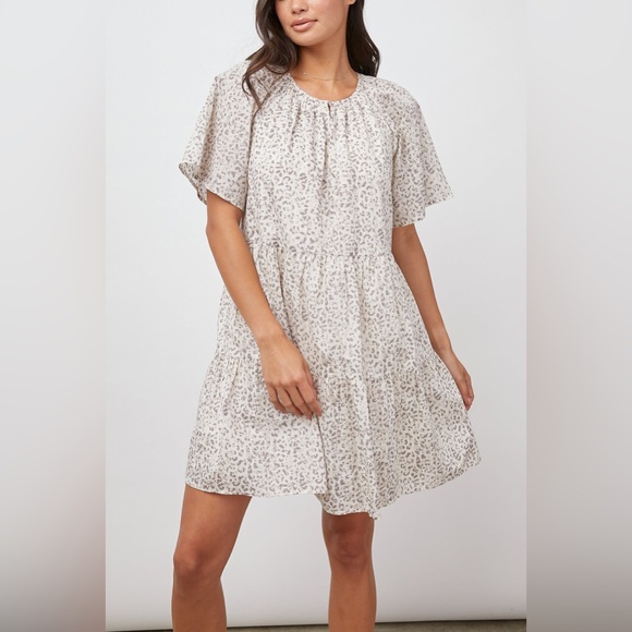 Rails Clarissa Dress in Watercolor Cheetah - Picture 1 of 5